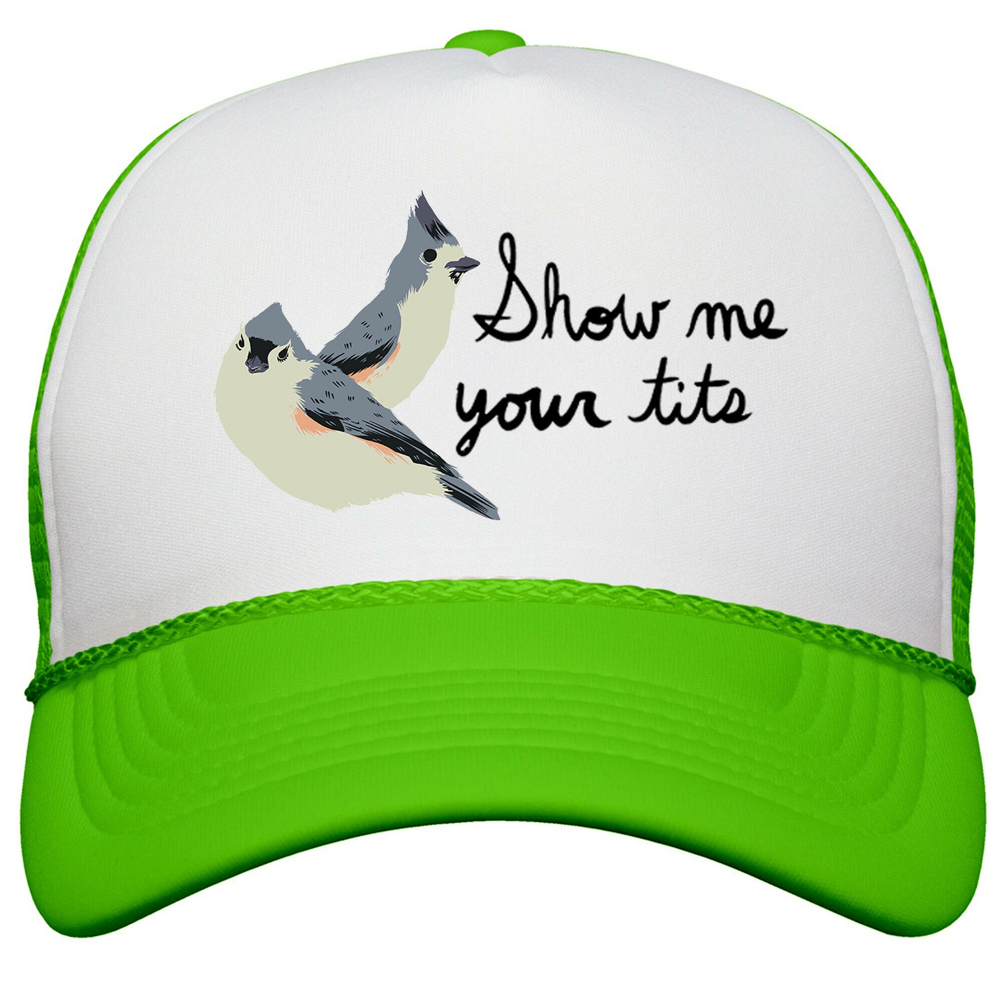 Show Me Your Tits Snapback Trucker Hat